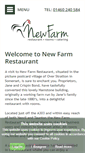 Mobile Screenshot of newfarmrestaurant.co.uk