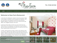 Tablet Screenshot of newfarmrestaurant.co.uk